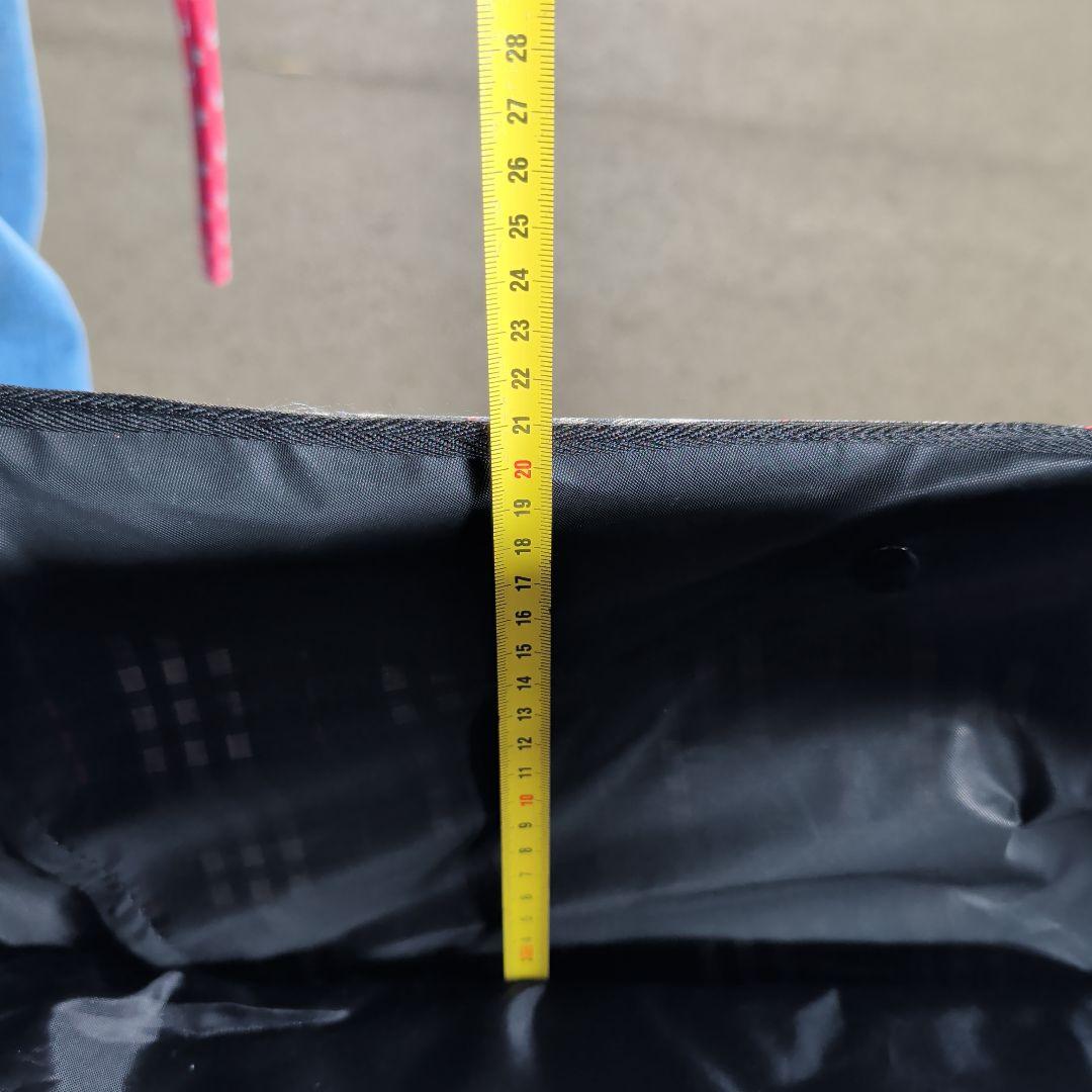 チェック柄 ペットカート 約70cm x 30cm